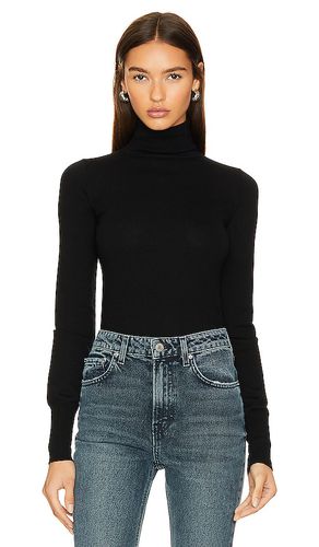 Jersey merino wool turtleneck en color talla L en - Black. Talla L (también en M, S, XL, XS) - GRLFRND - Modalova