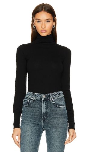 Jersey merino wool turtleneck en color talla L en - Black. Talla L (también en M, XL, XS) - GRLFRND - Modalova