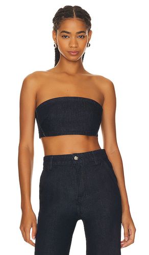 Lilah denim tube top en color azul talla L en - Blue. Talla L (también en XL, XS) - GRLFRND - Modalova