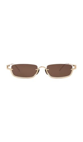 Gafas de sol en color talla all en & - Brown. Talla all - Gucci - Modalova