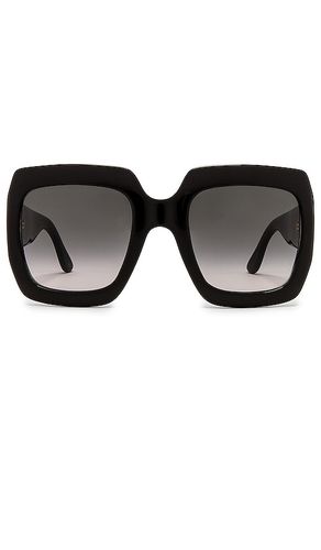 Gafas de sol fashion inspired en color negro talla all en - Black. Talla all - Gucci - Modalova
