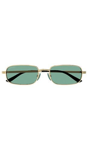 ECKIGE SONNENBRILLE AUS METALL in - Gucci - Modalova