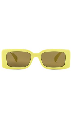 Chaise Longue Rectangular Sunglasses in - Gucci - Modalova