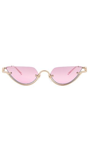 GG Narrow Upside Down Cat Eye Sunglasses in - Gucci - Modalova