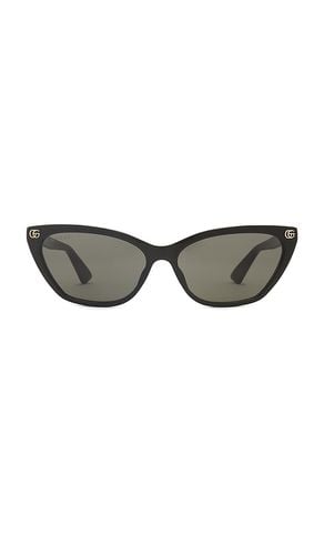 Gucci Cat Eye Sunglasses in Black - Gucci - Modalova