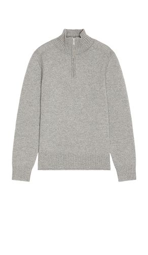 Half Zip Turtleneck Sweater in Cashmere in . Taglia M, S, XS - Guest In Residence - Modalova