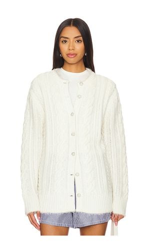 Rossella Cable Cashmere Cardigan in . Size M, S, XL, XS - Guest In Residence - Modalova