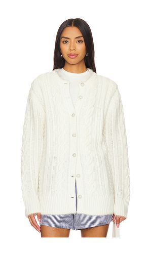 Rossella Cable Cashmere Cardigan in . Size M, S, XS - Guest In Residence - Modalova