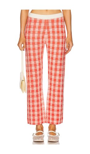 Gingham Flare Pant in . Size M, S - Guest In Residence - Modalova