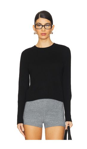 Guest en residence shrunken crew cashmere top en color talla L en - Black. Talla L (también en M, S, XL, XS) - Guest In Residence - Modalova