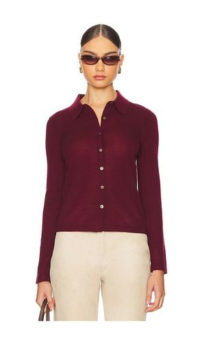 Guest en residence camisa en color burgundy talla L en - Burgundy. Talla L (también en S, XS) - Guest In Residence - Modalova