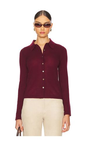 Guest en residence camisa en color burgundy talla M en - Burgundy. Talla M (también en S) - Guest In Residence - Modalova