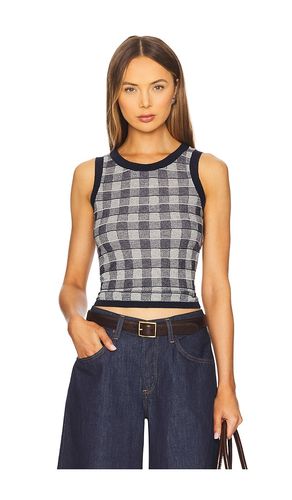 Gingham Tank in . Size S, XS - Guest In Residence - Modalova