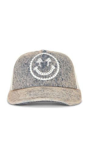 Rhinestone Smiley Meshback Hat in - Happy Caps - Modalova