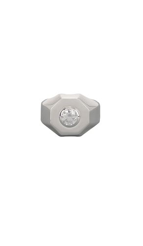 Octagon Signet Ring in . Taglia 7, 8, 9 - Hatton Labs - Modalova