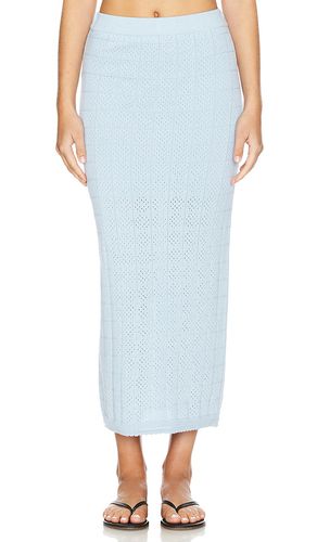 Crochet Knit Midi Skirt in . Size L - MONROW - Modalova