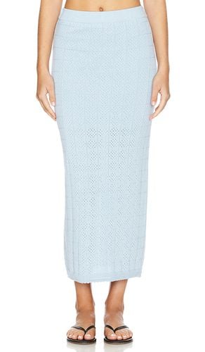 Crochet Knit Midi Skirt in . Taglia L - MONROW - Modalova