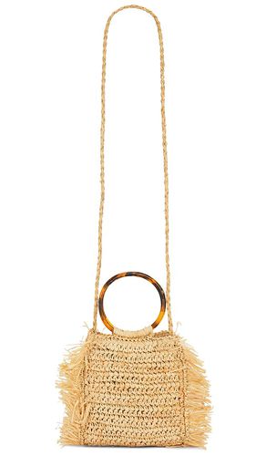 Tort fringed bag in color neutral size all in - Neutral. Size all - Hat Attack - Modalova