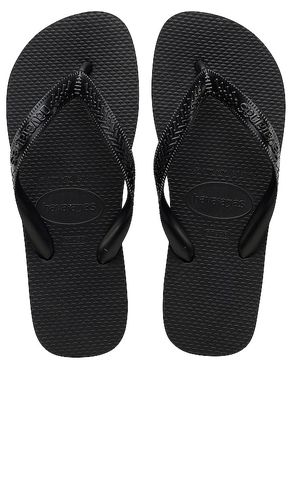 Chanclas top en color talla 35/36 en - Black. Talla 35/36 (también en 37/38, 39/40, 41/42) - Havaianas - Modalova