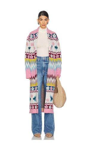 Merino Jacquard Shawl Long Cardigan in . Size XS - Hayley Menzies - Modalova