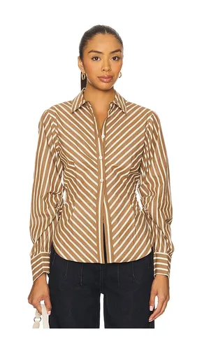 Camisa drexel en color cognac talla S (también en XL) - HEVRON - Modalova