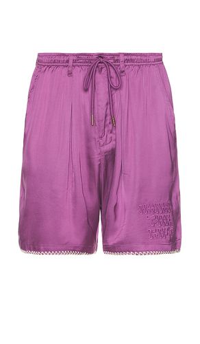 Blanket stitch short en color talla L en - Purple. Talla L (también en M, S, XL) - Honor The Gift - Modalova