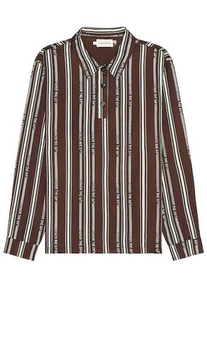 Stripe henley en color talla L en - Brown. Talla L (también en M, S) - Honor The Gift - Modalova