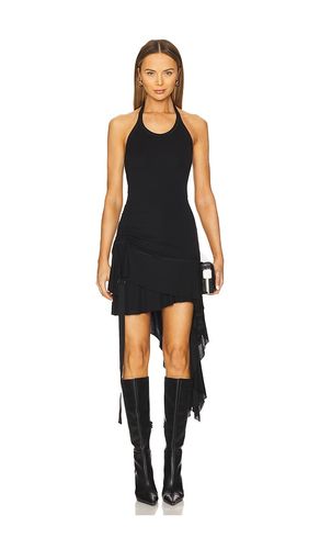 Vestido halter wind en color talla L en - Black. Talla L (también en M, S, XS) - Helmut Lang - Modalova