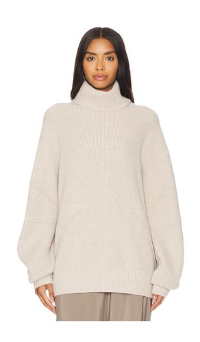 Jersey de cuello alto grueso apex en color beige talla L en - Beige. Talla L (también en M, S, XS) - Helmut Lang - Modalova