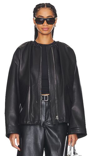 Ruched Leather Jacket in . Size S - Helmut Lang - Modalova