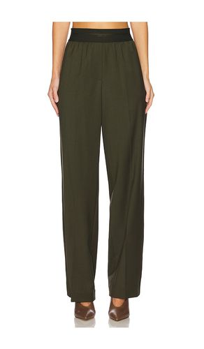 Pantalón con trabillas cargo en color verde oliva talla 0 en - Olive. Talla 0 (también en 00, 10, 2, 4, 8) - Helmut Lang - Modalova