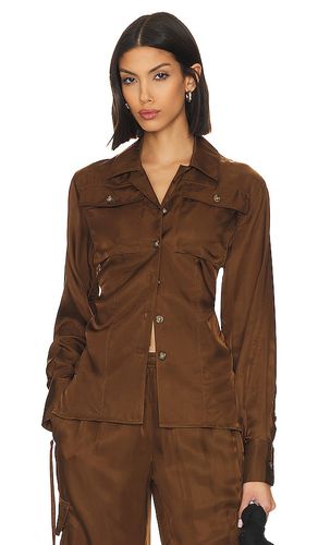 Camisa patch pocket en color marrón talla M en - Brown. Talla M (también en S, XS) - Helmut Lang - Modalova