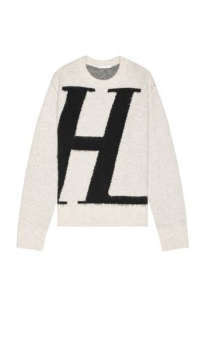 Jersey h logo en color blanco talla L en - White. Talla L (también en M, S, XL/1X) - Helmut Lang - Modalova