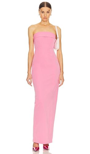 Tech Gabardine Long Strapless Dress in . Size L, XXS - Helsa - Modalova