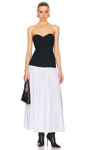Vestido faille en color negro, blanco talla L en & - ,. Talla L (también en M, XL) - Helsa - Modalova