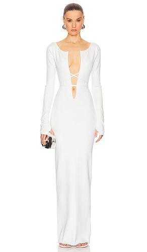 Niall Deep V Neck Dress in . Taglia M, S, XL, XXS - Helsa - Modalova