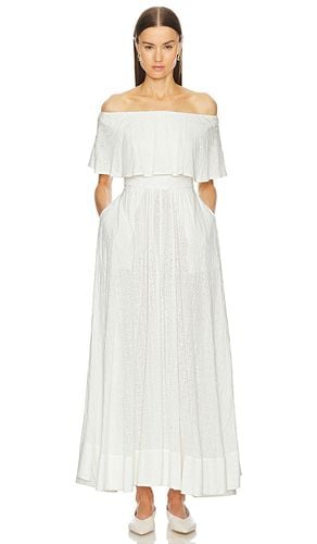 Petite Eyelet Garden Midi Dress in . Size M, S, XL, XS - Helsa - Modalova