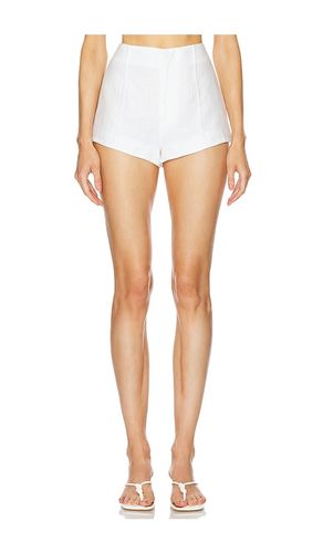 Washed Linen Micro Short in . Size XS. Also in S, M, XL - Helsa - Modalova