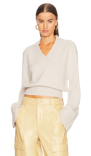 Talena V Neck Sweater in . Size L, M - Helsa - Modalova