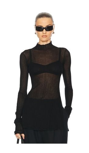 Justin knit top en color talla L en - Black. Talla L (también en M, S) - Helsa - Modalova