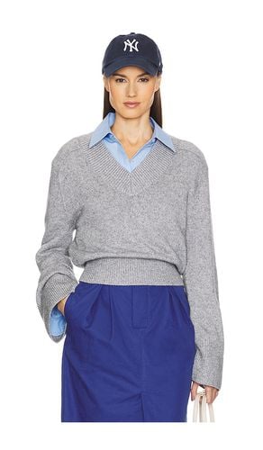 Talena V Neck Sweater in . Taglia M, S, XL, XS - Helsa - Modalova