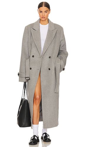 Bold Shoulder Long Coat in . Taglia S/M, XXS/XS - Helsa - Modalova