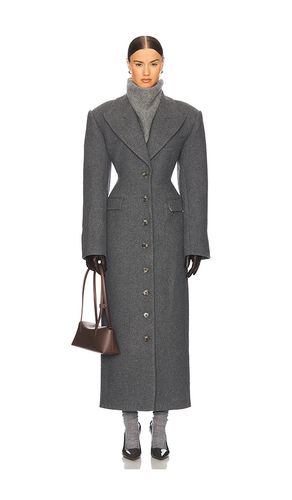 Italian Wool Blend Topcoat in . Taglia XL - Helsa - Modalova