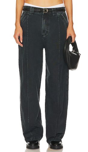 Pantalón workwear oversized en color talla M en - Black. Talla M (también en S) - Helsa - Modalova