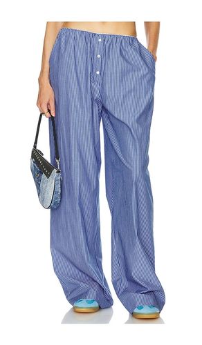 Pinstripe Poplin House Pants in . Size L, XL - Helsa - Modalova