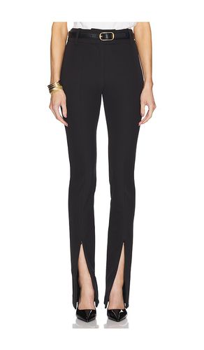 Pantalones stretch twill notch en color talla L en - Black. Talla L (también en M) - Helsa - Modalova