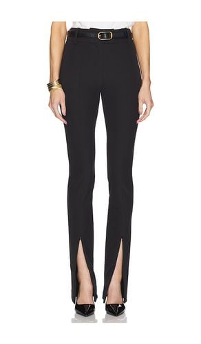 Pantalones stretch twill notch en color talla M en - Black. Talla M (también en XS) - Helsa - Modalova