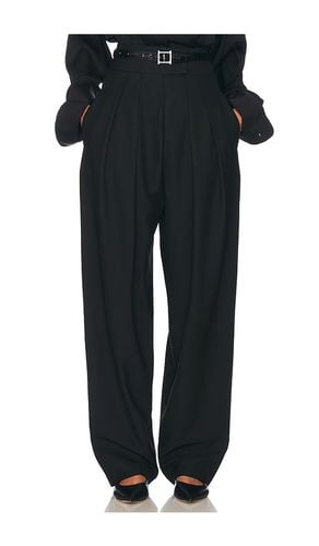 High Waist Pleated Suit Trouser in . Size M, S, XS, XXS - Helsa - Modalova