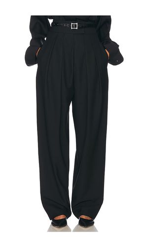 High Waist Pleated Suit Trouser in . Size XS - Helsa - Modalova