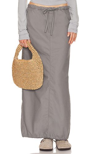 Workwear Drawcord Maxi Skirt in . Size S, XS, XXS - Helsa - Modalova